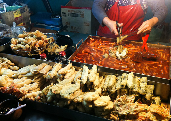Các món ăn đường phố nổi tiếng Hàn Quốc