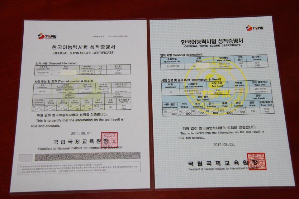 Ôn tập một số cấu trúc tiếng Hàn sơ cấp