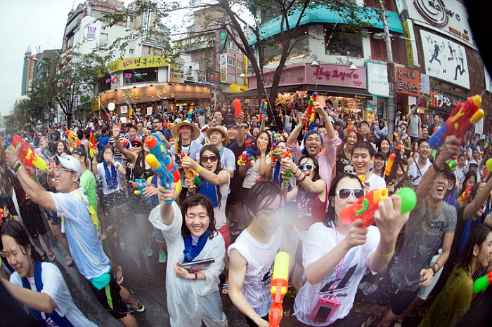 Thông tin về lễ hội bắn súng nước tại Hàn Quốc